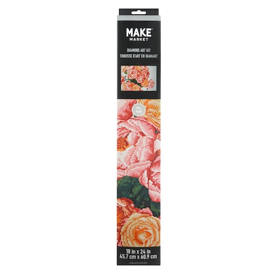 Peonies Diamond Art Kit by Make Market®